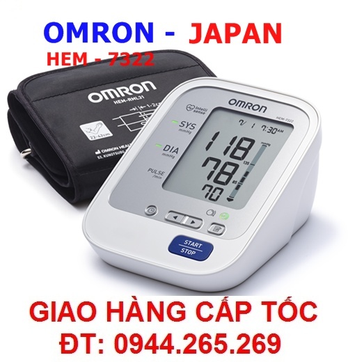 Máy đo huyết áp bắp tay tự động HEM-7322