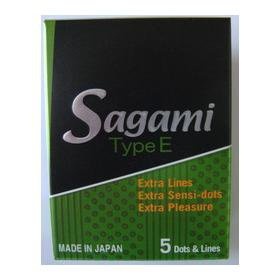 Bao cao su Sagami Type-E ( Hộp 5 chiếc )